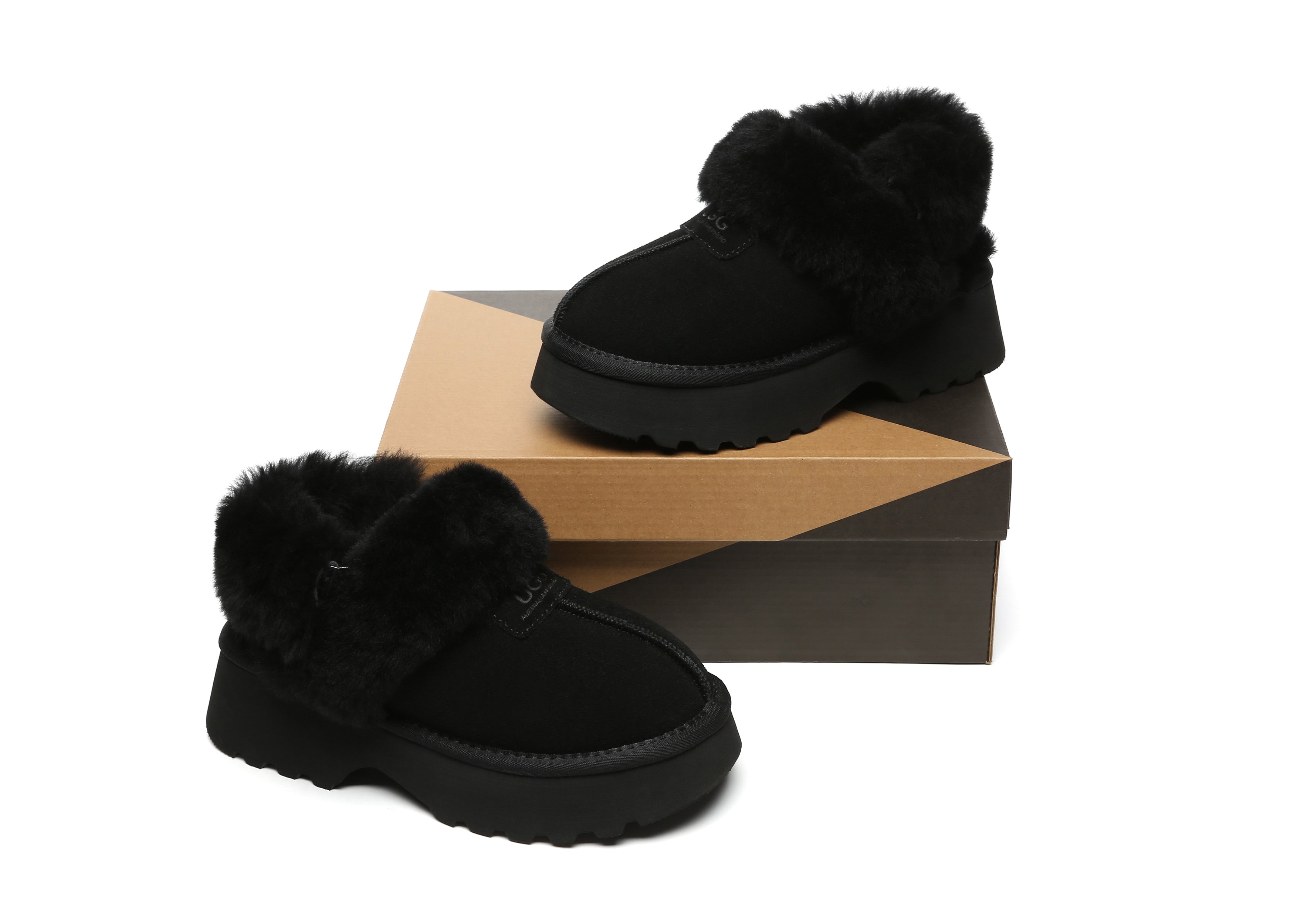 AUSTRALIAN SHEPHERD<sup>®</sup> Strap Slingback Chunky Platform Muna