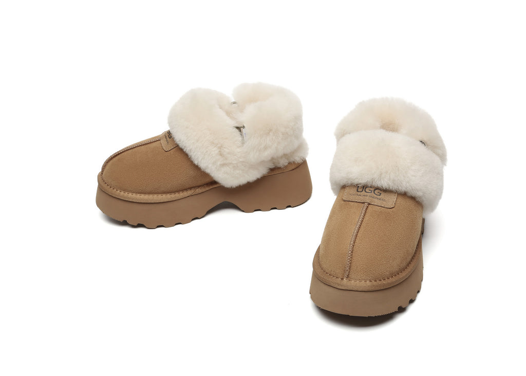 AUSTRALIAN SHEPHERD<sup>®</sup> Strap Slingback Chunky Platform Muna