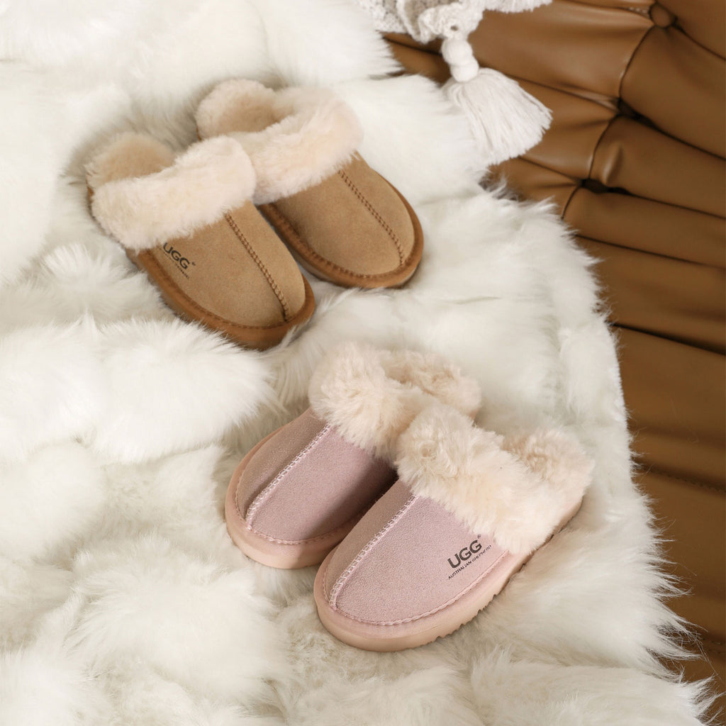 AUSTRALIAN SHEPHERD<sup>®</sup> Kids Wool Slippers Muffin