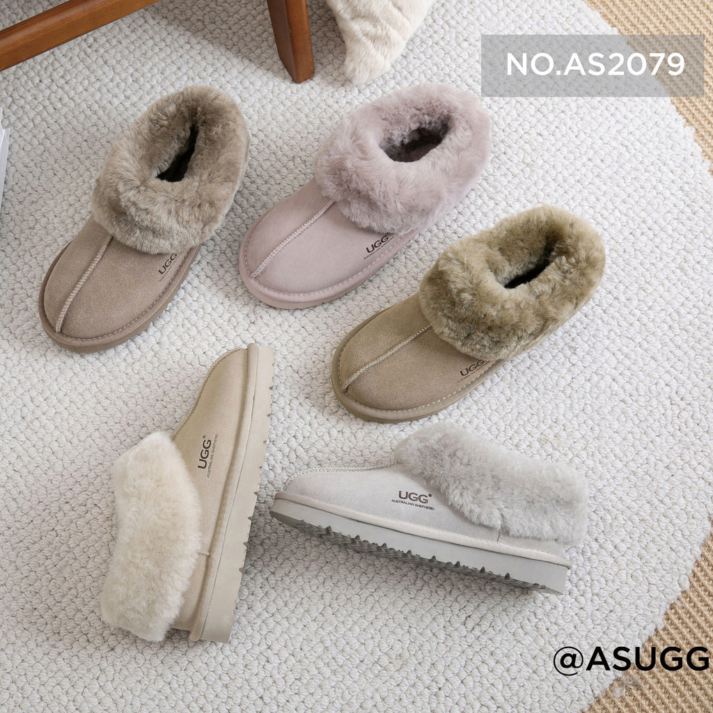 AUSTRALIAN SHEPHERD<sup>®</sup> Wool Ankle Homey Special Slippers