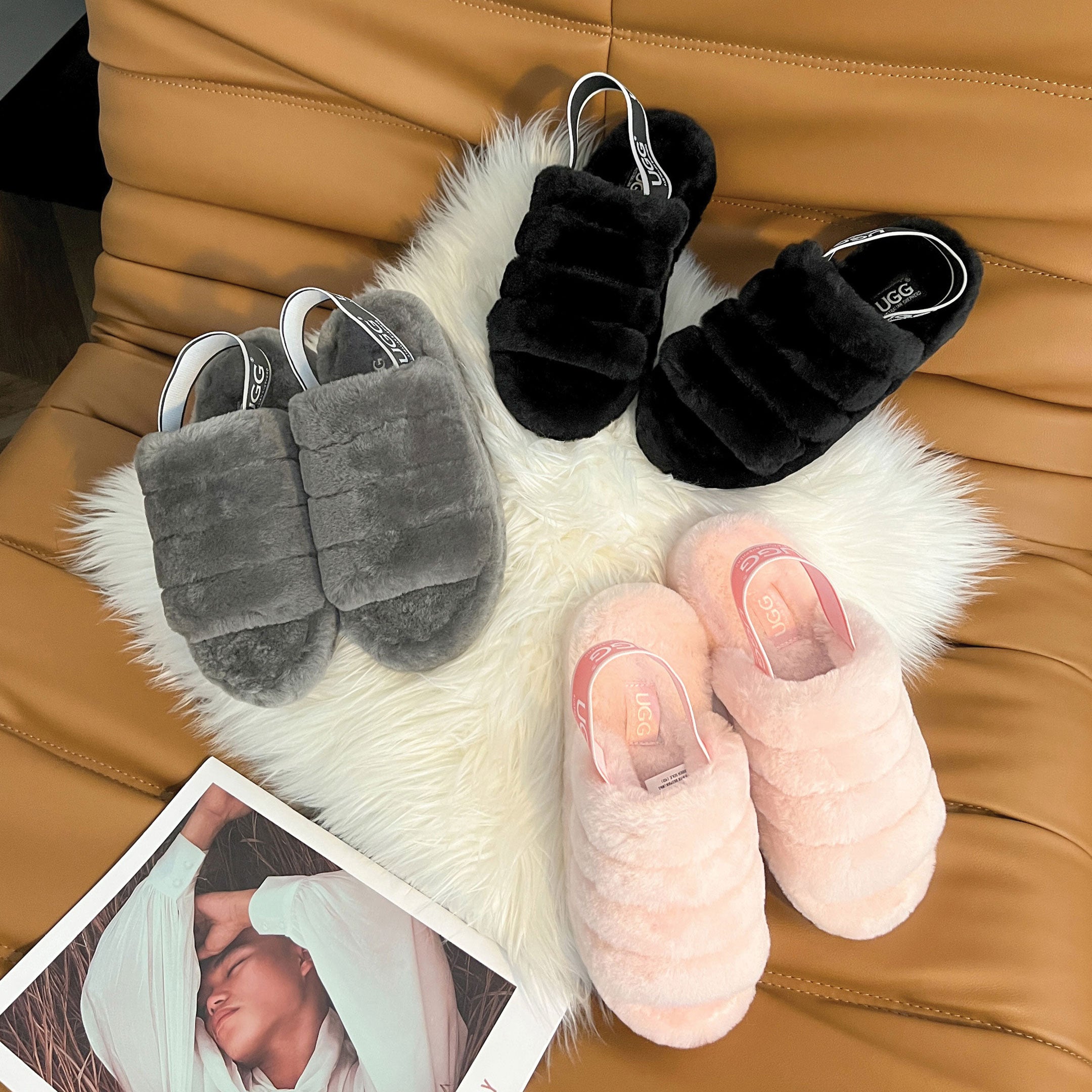 AUSTRALIAN SHEPHERD<sup>®</sup> Puffy Slippers